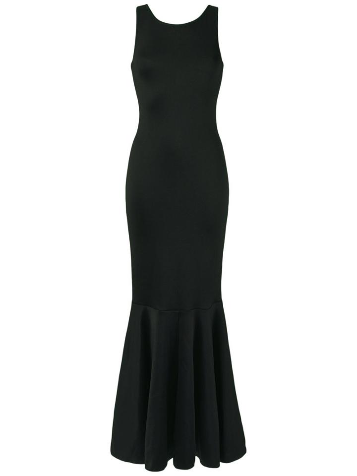 Cecilia Prado - Knit Long Dress - Women - Acrylic/lurex/viscose - P, Black, Acrylic/lurex/viscose