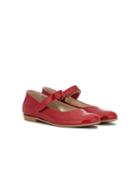 Monnalisa Teen Touch Strap Ballerinas - Red