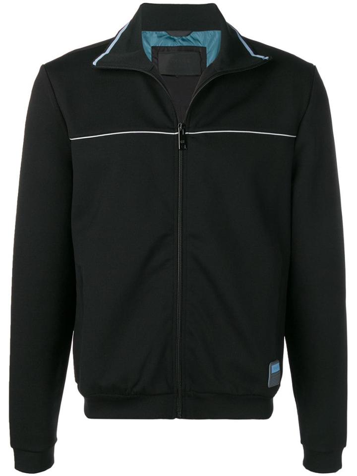 Prada Fitted Zipped Jacket - Black
