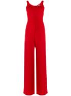 Max Mara Straight-cut Jumpsuit - Red