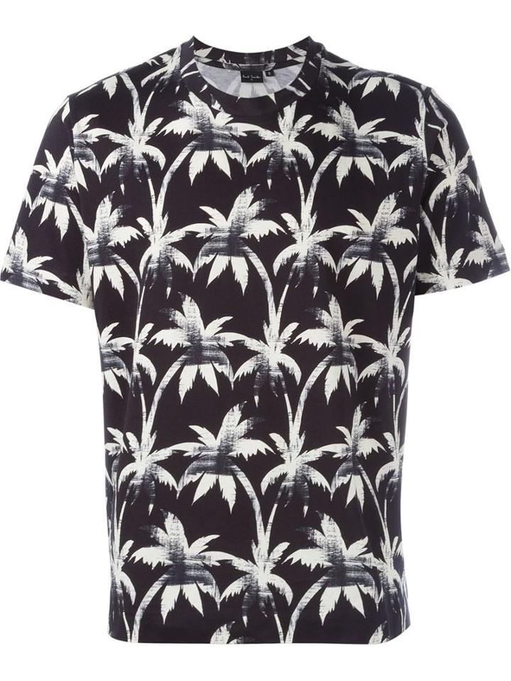Ps Paul Smith Palm Trees Print T-shirt