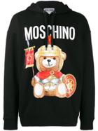 Moschino Centurion Toy Bear Hoodie - Black