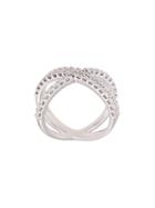 Alinka Katia Diamond Ring, Women's, Size: M, Metallic, Diamond/18kt White Gold