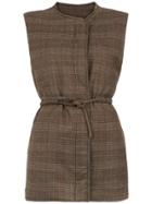 Lilly Sarti Margot Gilet - Brown