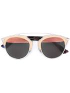 Dior Eyewear 'so Real' Sunglasses, Women's, Grey, Calf Leather/acetate/metal (other)