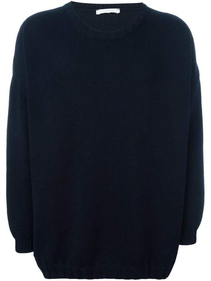 Société Anonyme Maxi Pullover, Adult Unisex, Blue, Merino