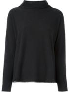Fabiana Filippi Roll Neck Jumper, Women's, Size: 40, Black, Cashmere