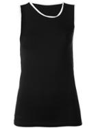 Telfar Signature Alf Tank, Women's, Size: Medium, Black, Cotton/spandex/elastane