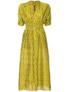 Kitx Tribe Shirt Midi Dress - Yellow