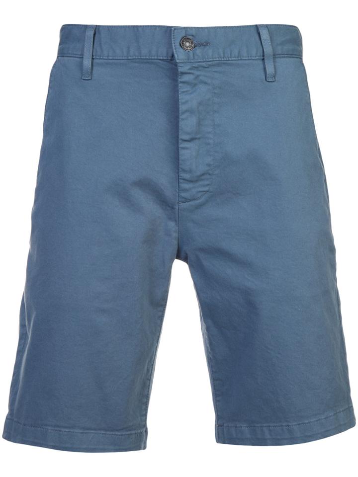 7 For All Mankind Tailored Chino Shorts - Blue