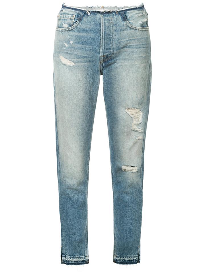 Frame Denim Rigid Re-release Le Original Skinny Jeans - Blue