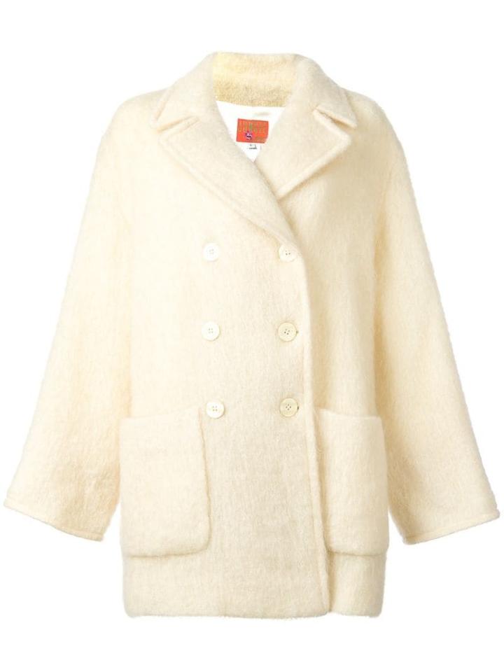 Kenzo Pre-owned Double Breasted Coat - Neutrals