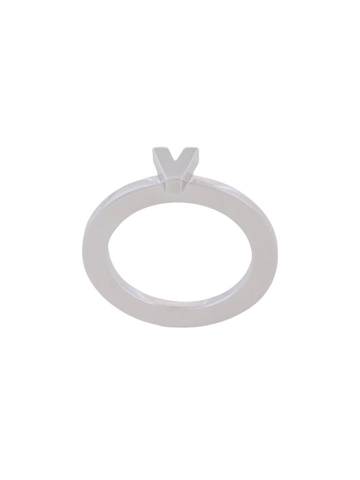 Mehem V Ring - Metallic