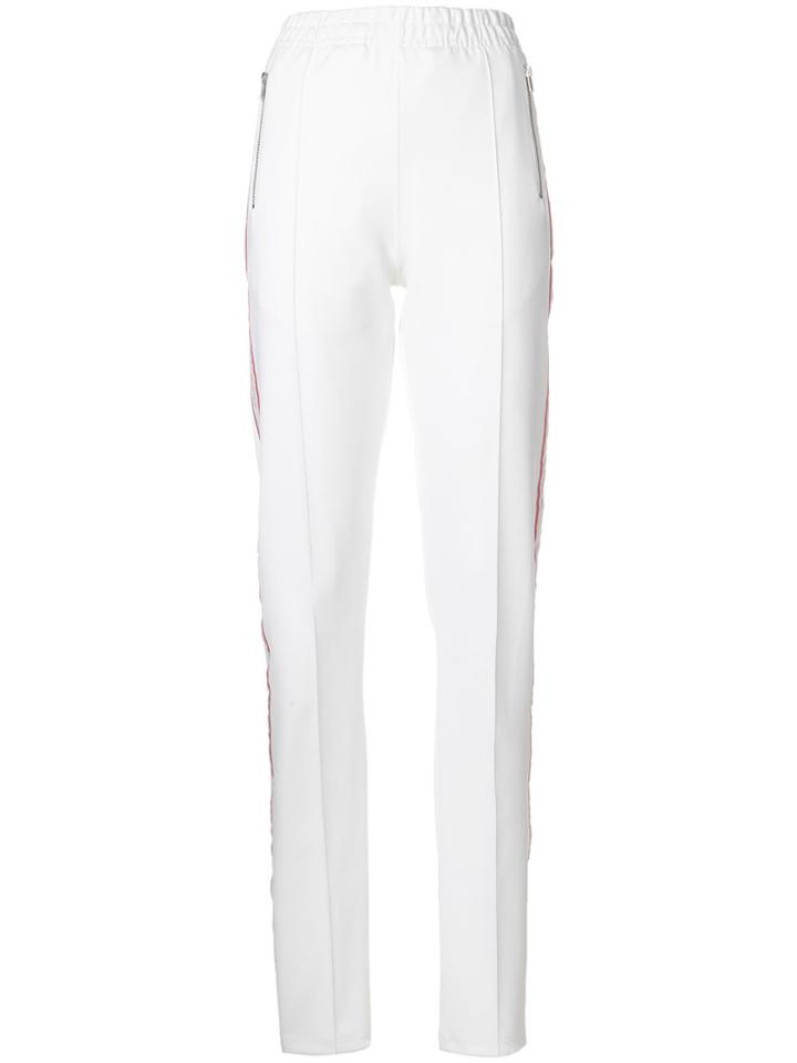 Misbhv Extacy Side-stripe Track Pants - White