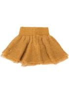 Missoni Metallic Ruffle Collar - Yellow