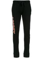 Andrea Bogosian Addict Print Track Trousers - Black