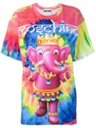 Moschino Crowned Elephant Tie-dye T-shirt, Women's, Size: Medium, Cotton