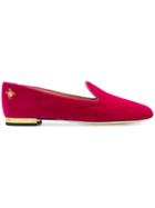 Charlotte Olympia Nocturnal Flats - Pink & Purple