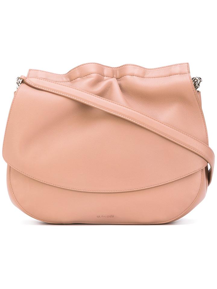 Jil Sander - Shoulder Bag - Women - Leather - One Size, Pink/purple, Leather