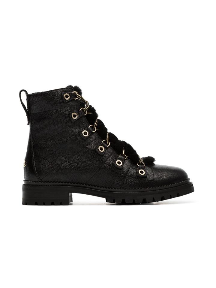 Jimmy Choo Hillary Hiking Style Boots - Black