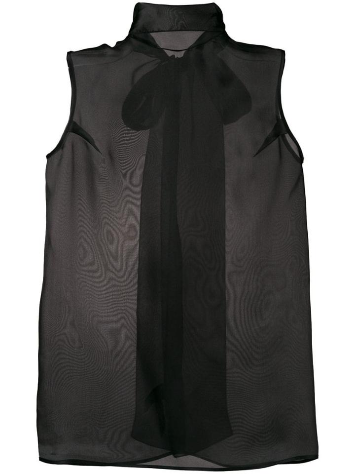 Ermanno Scervino High Neck Blouse - Black