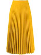 Mm6 Maison Margiela Pleated Skirt - Yellow