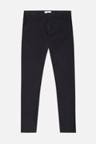 Ami Alexandre Mattiussi Chino Trousers, Men's, Size: Medium, Black, Cotton/spandex/elastane