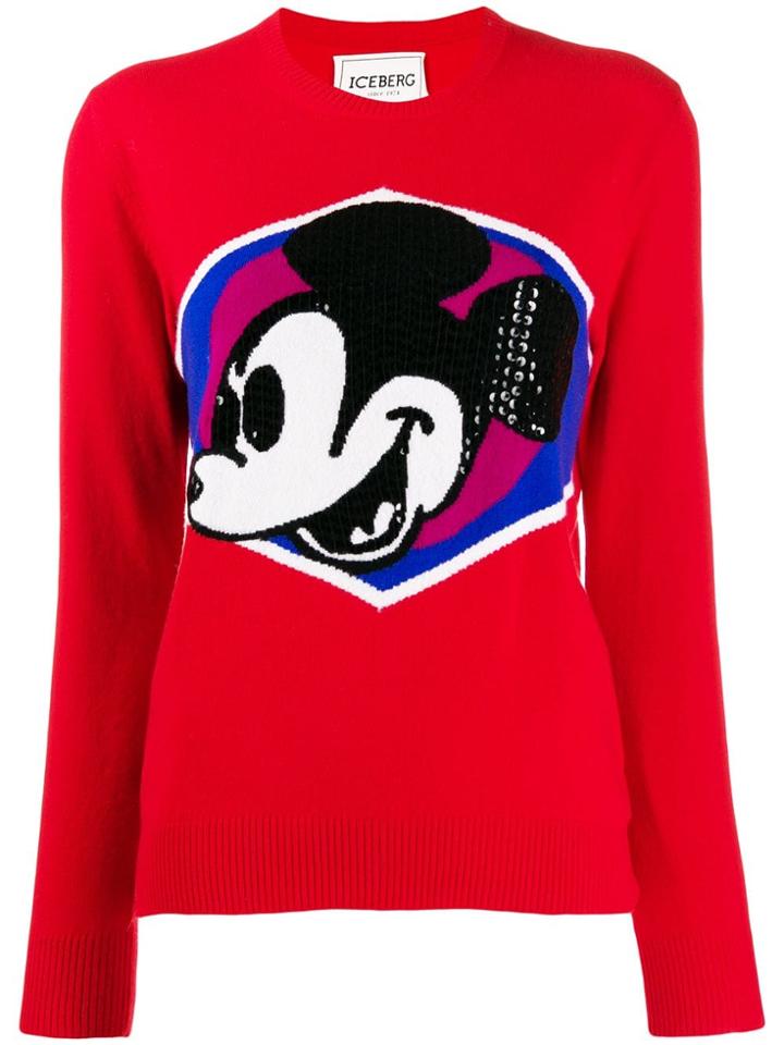 Iceberg Mickey Jumper - Red