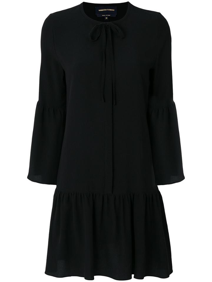 Vanessa Seward Flared Hem Dress - Black