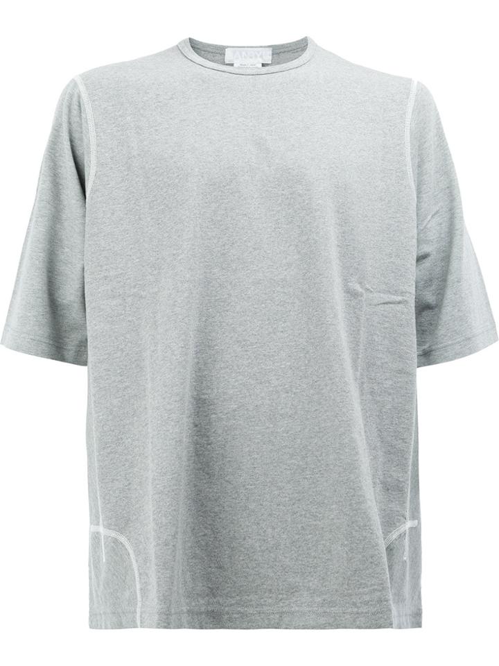 Ganryu Comme Des Garcons Boxy T-shirt - Grey