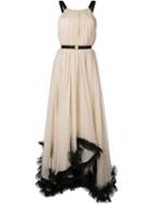 Maria Lucia Hohan Ruched Trim Evening Dress