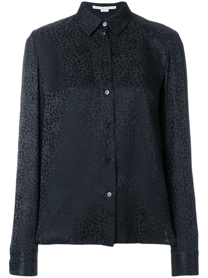 Stella Mccartney Textured Button Shirt - Black