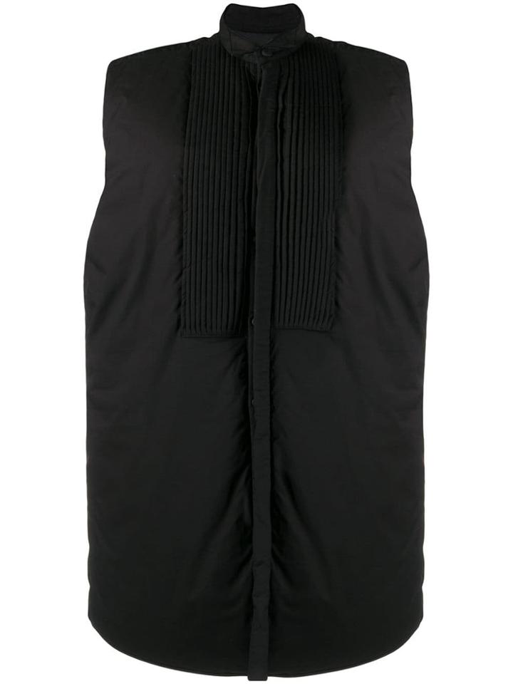 Mm6 Maison Margiela Long Line Gilet - Black