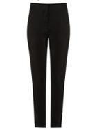 Andrea Marques Tailored Trousers, Women's, Size: 38, Black, Cotton/spandex/elastane