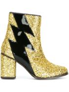 House Of Holland Glitter Effect Thunder Boots