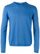 Cruciani - Crew Neck Sweater - Men - Cotton - 56, Blue, Cotton