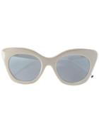 Thom Browne Oversized Sunglasses, Women's, Size: 51, Grey, Acetate