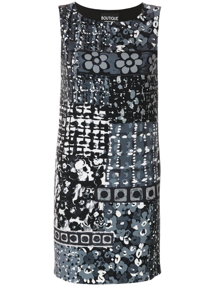 Boutique Moschino Multi Print Dress - Grey