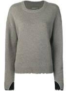 Zadig & Voltaire Gaby Layered Cuff Pullover - Green
