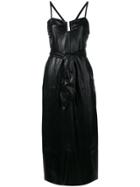 Nanushka Anja Midi Dress - Black