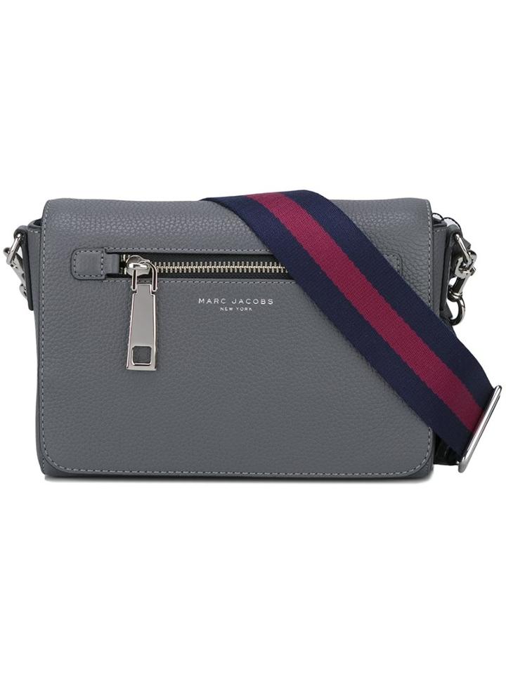 Marc Jacobs Small 'gotham' Crossbody Bag, Women's, Grey, Calf Leather
