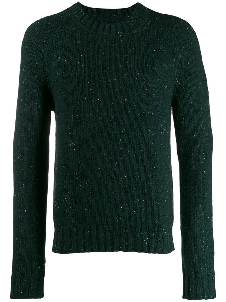 Maison Margiela Glitter Effect Sweater - Green