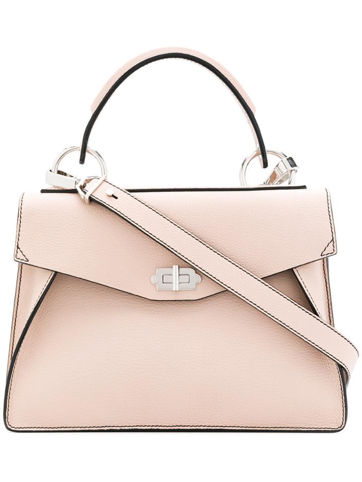 Proenza Schouler Hava Top Handle Bag - Pink & Purple