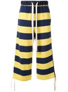 Facetasm Striped Track Pants - Blue