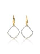 Monica Vinader Riva Hoop Diamond Earrings - Gold
