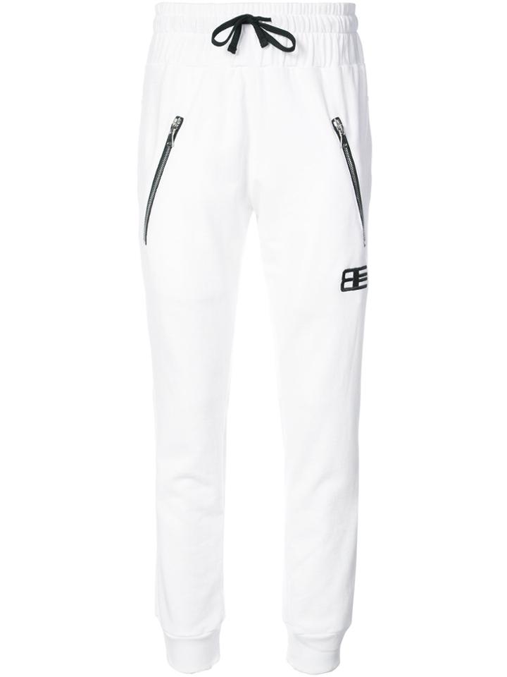 Baja East Slim-fit Track Trousers - White
