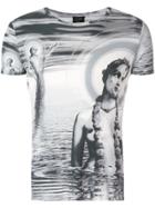 Jean Paul Gaultier Vintage Religious Figure Print T-shirt - Grey