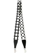 Alexander Wang Studded Guitar Bag Strap, Women's, Black, Metal (other)/leather