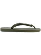 Giuseppe Zanotti Design Florida Chain Flip-flops - Green