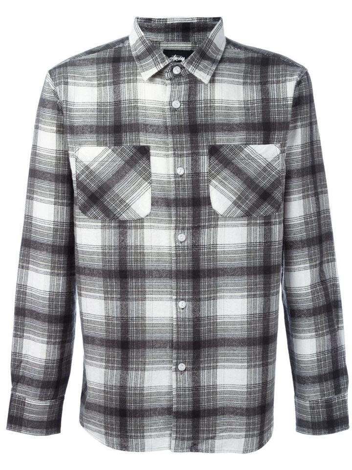 Stussy Plaid Shirt - Black